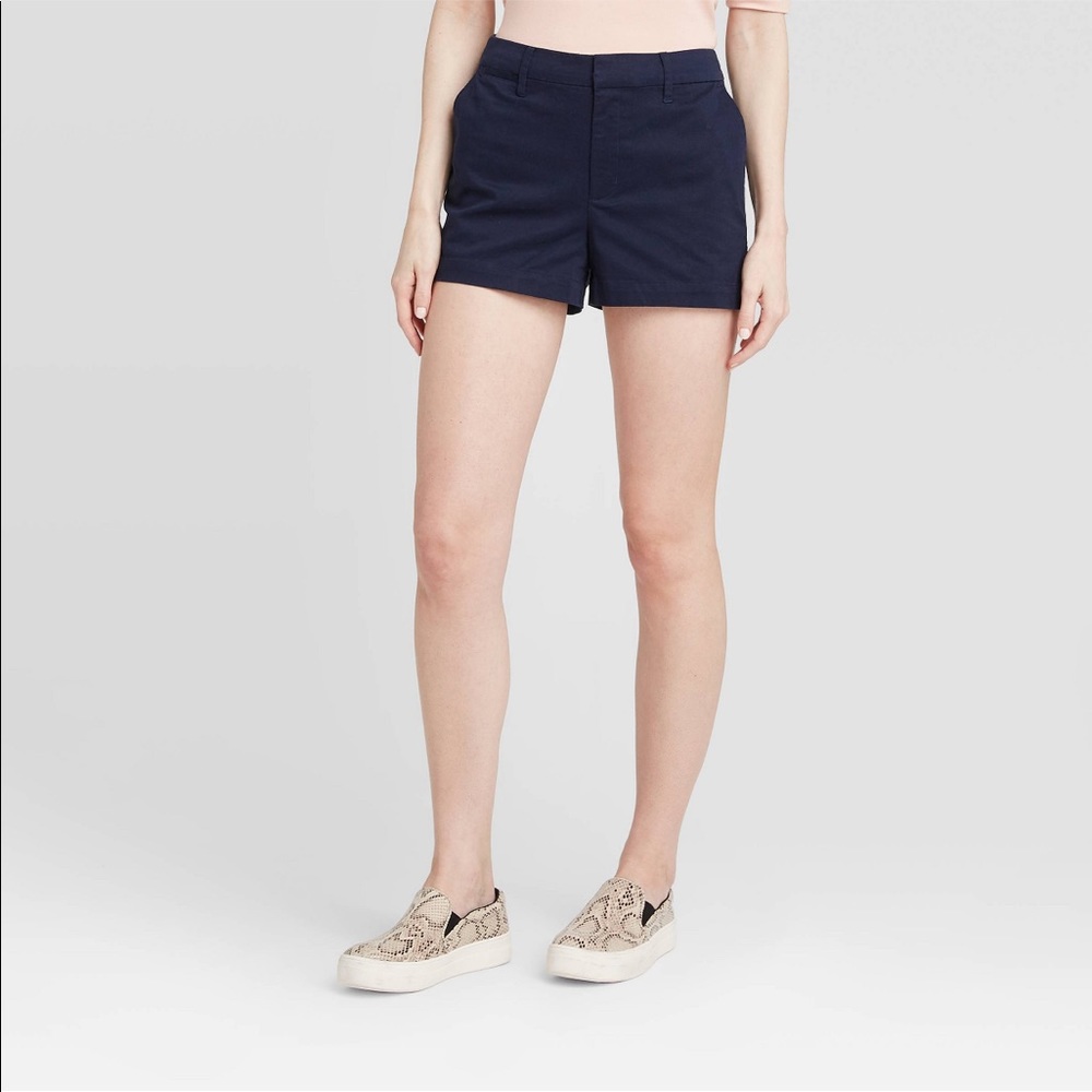Soft navy shorts